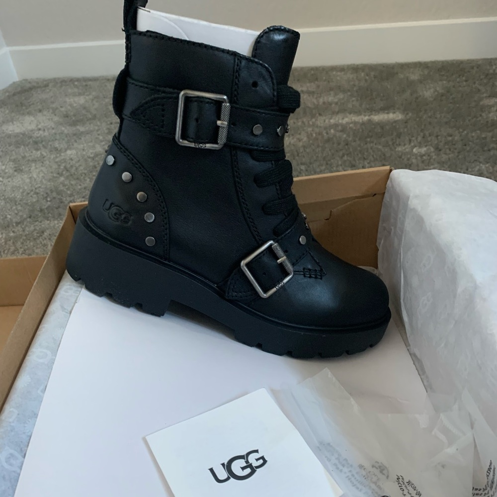 Ugg Combat Boots Size 8.5